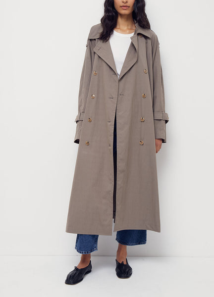 Toteme techno trench coat | ecotours-of-oregon.com