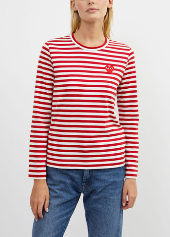 T163 Stripe Long-sleeve T-shirt