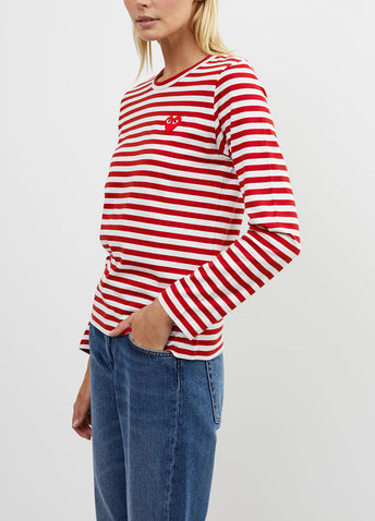 T163 Stripe Long-sleeve T-shirt