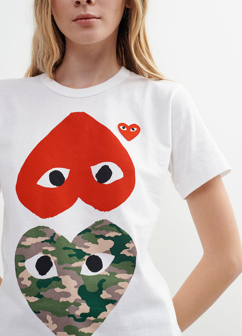 Cdg camo outlet shirt