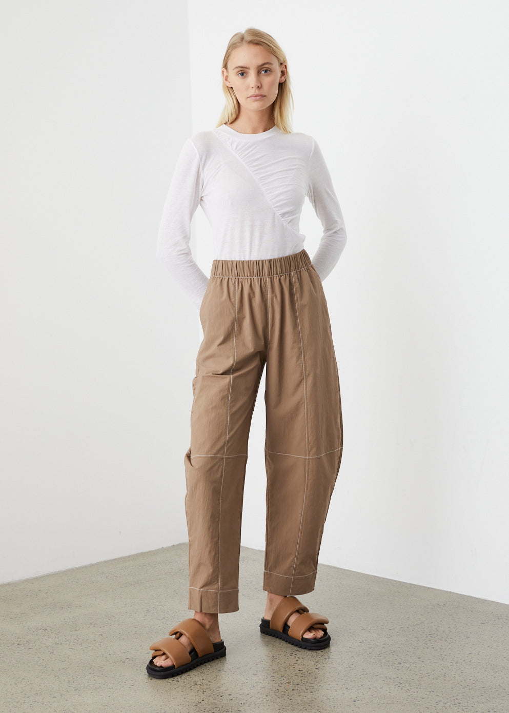 Crepe Pants