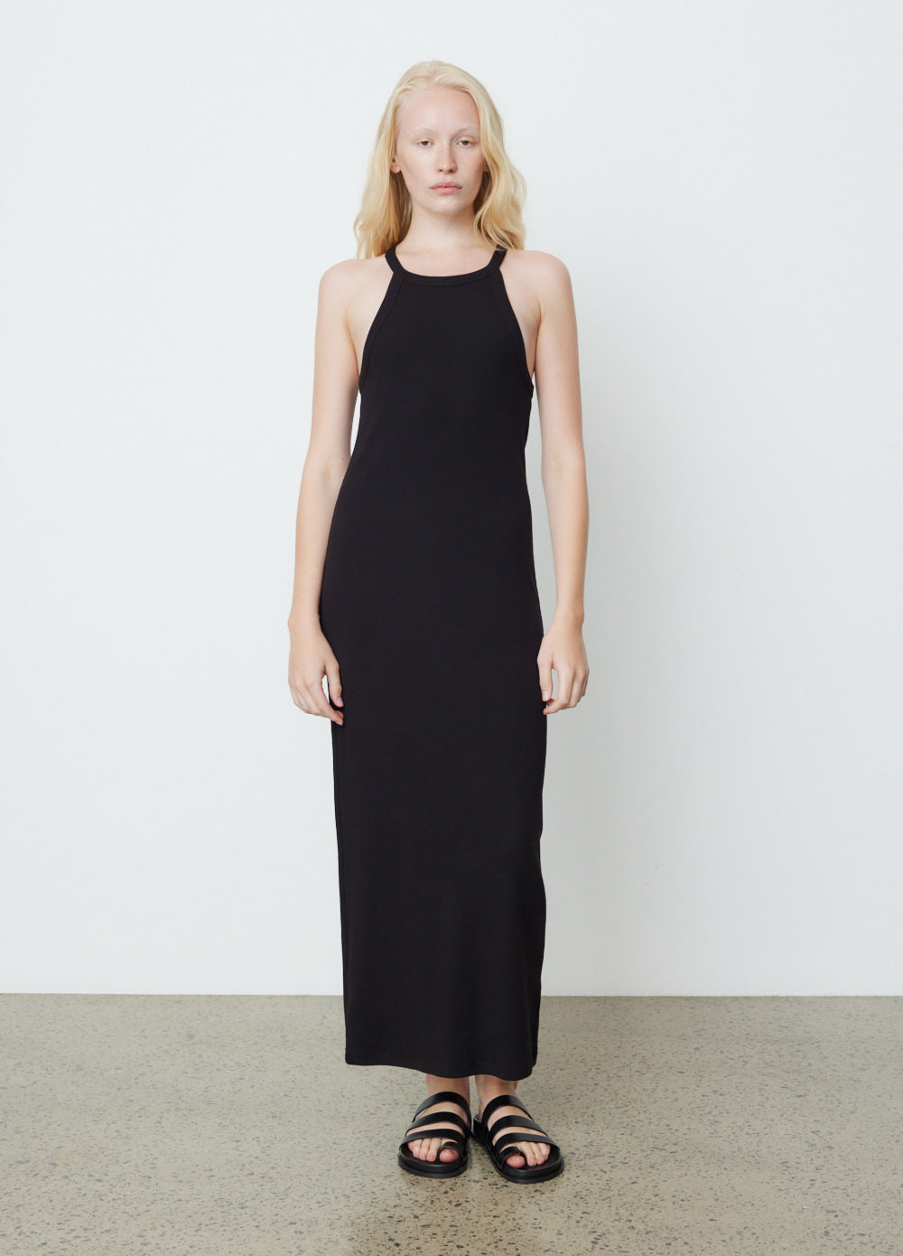 Louise Slinky Rib Tank Dress