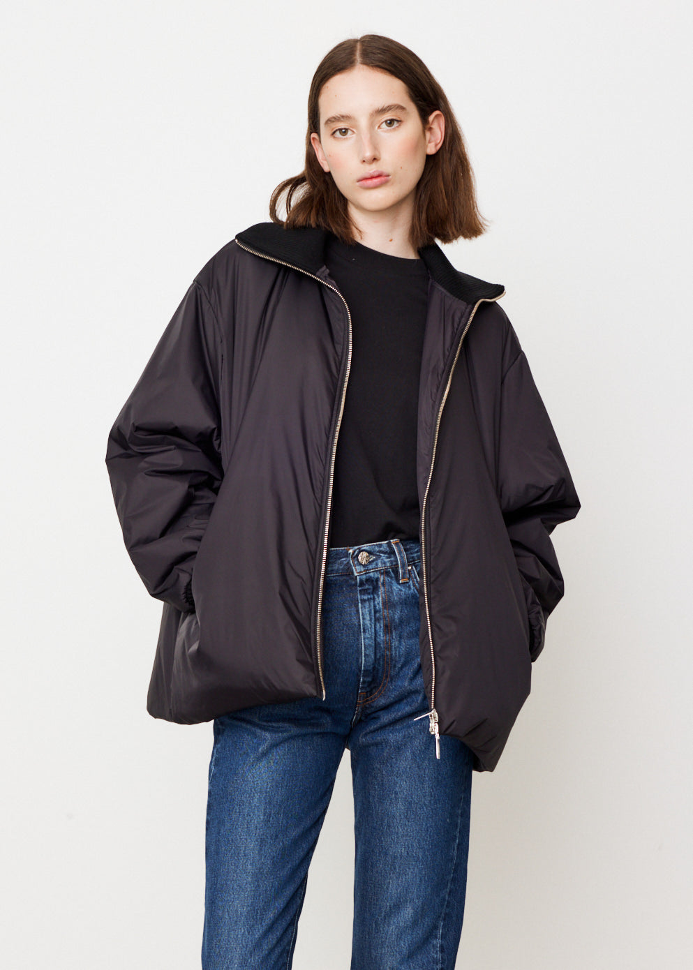 Shell Bomber Jacket