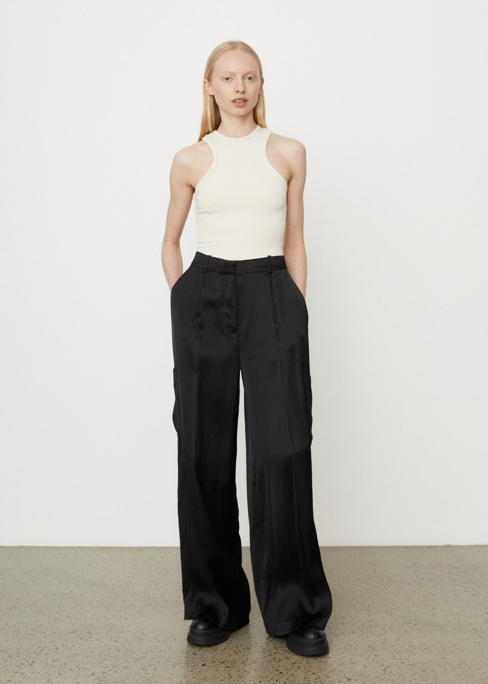 Cargo Wide Leg Pants