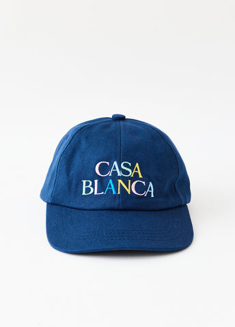 Stacked Logo Embroidered Cap