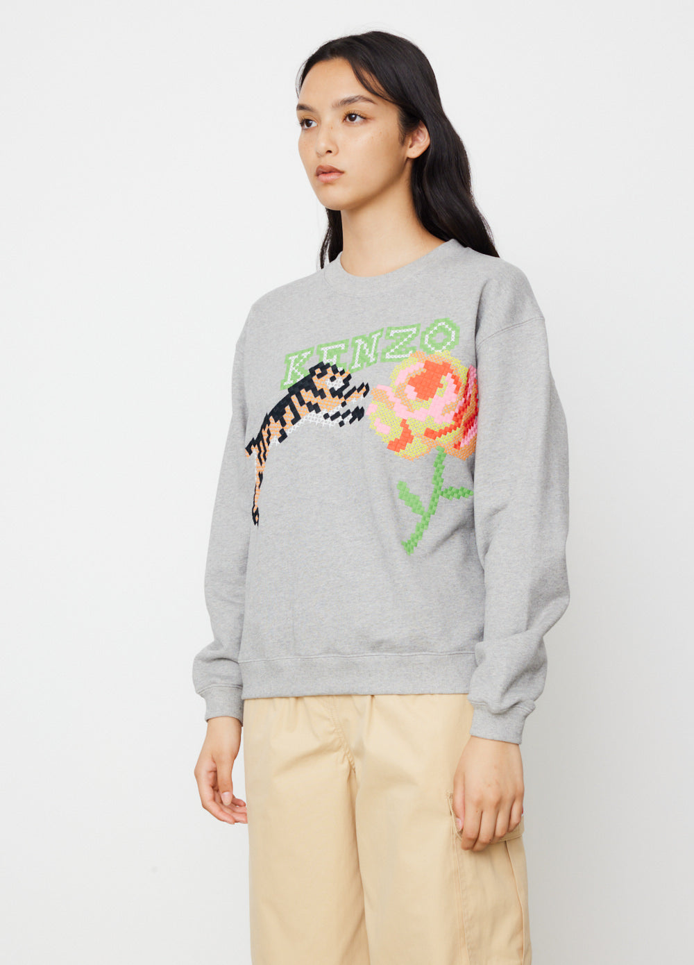 Kenzo bamboo tiger on sale sweatshirt