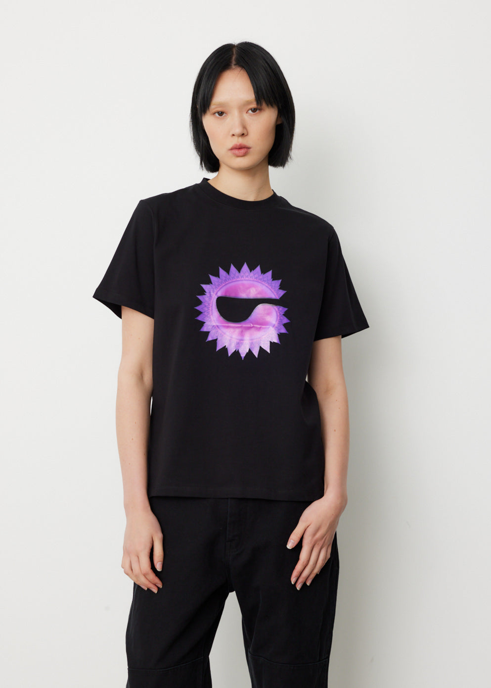 Chakra Print Boxy Fit T-Shirt