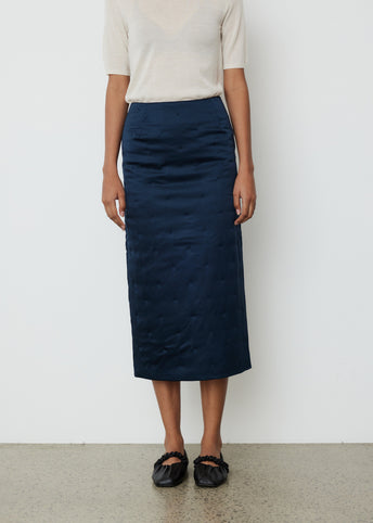 Satin Cushion Dinner Skirt