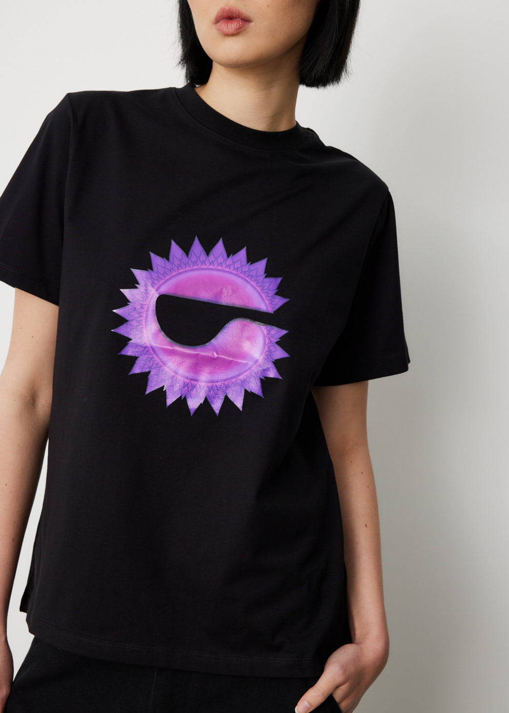 Chakra Print Boxy Fit T-Shirt