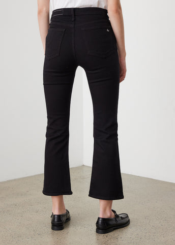 Nina High-Rise Ankle Flare Jeans