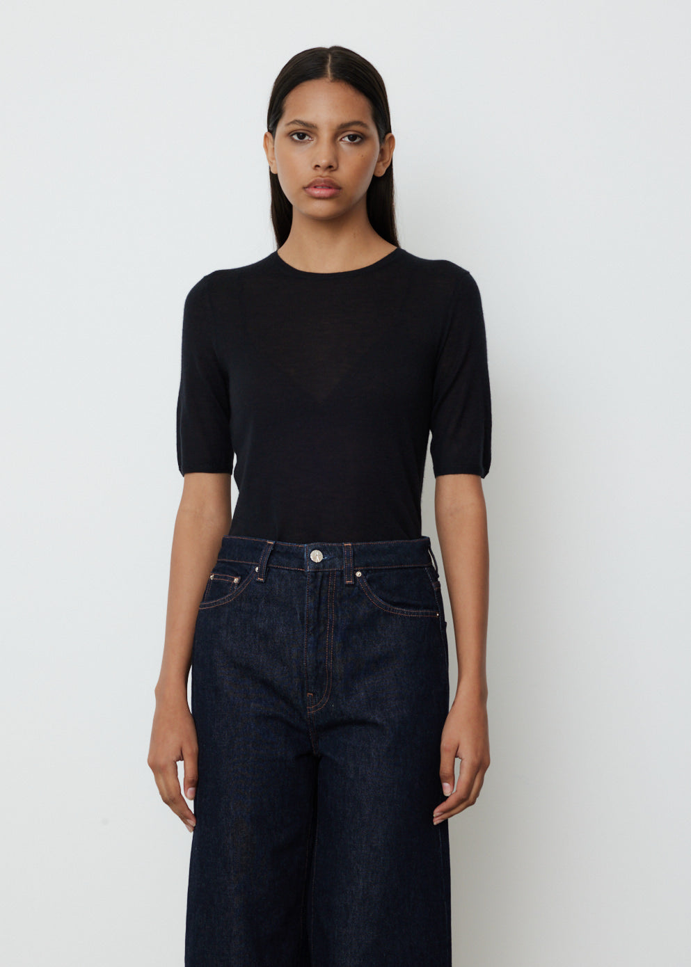 Thin Cashmere T-Shirt