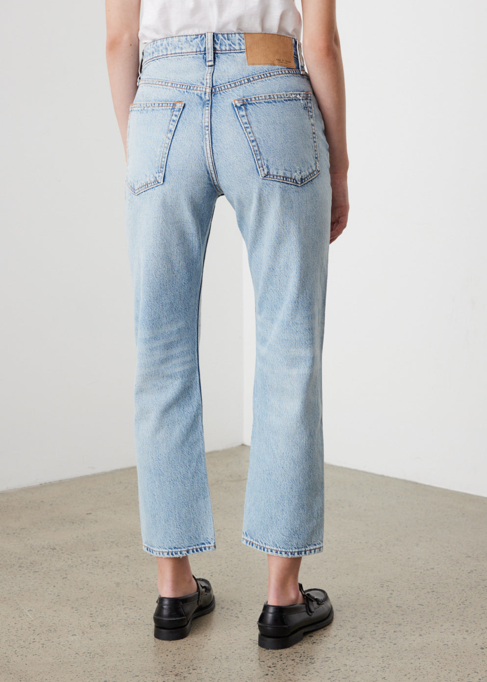 Maya High-Rise Ankle Slim Jeans