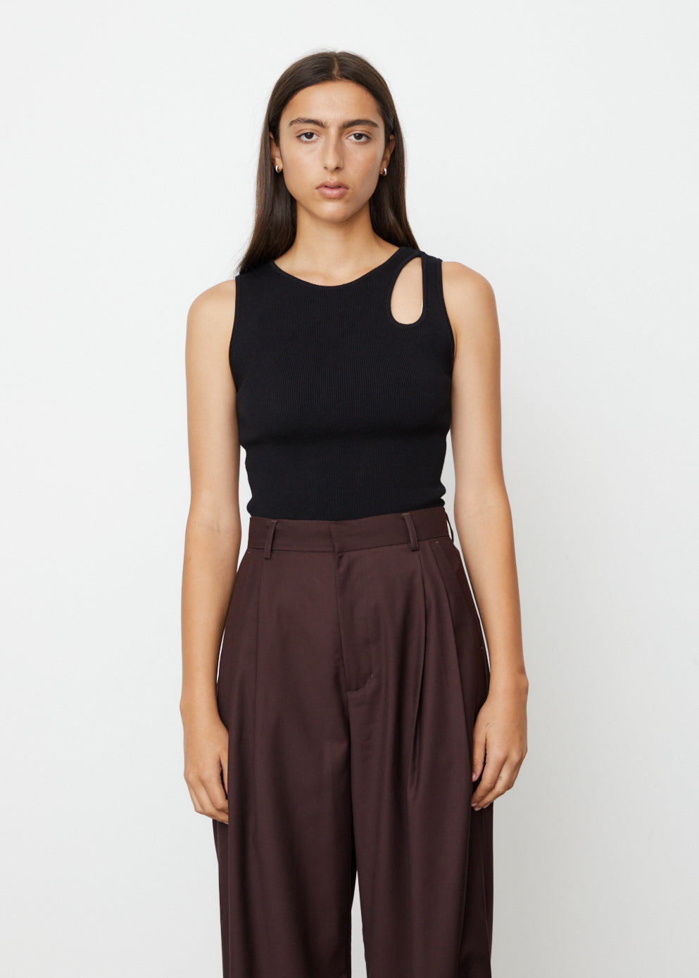 Freya Cutout Rib Top