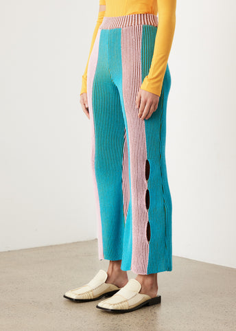 Kaia Colour Block Knitted Pants