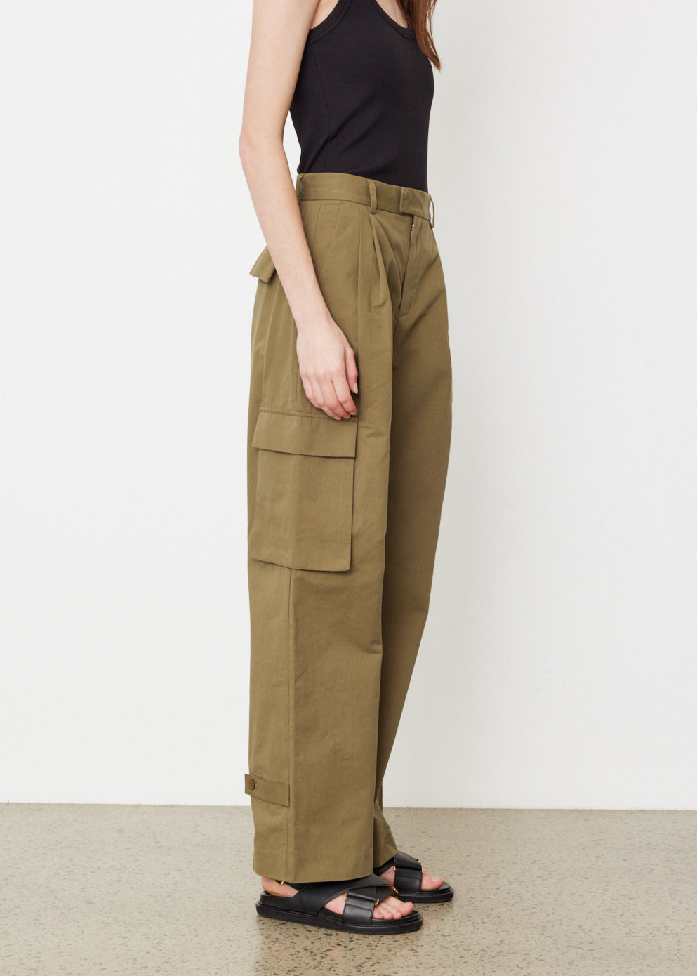 The Sadie Stretch Suede Pants