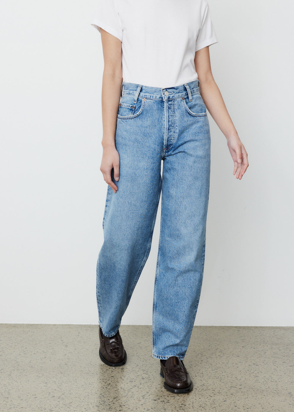 Tapered Baggy Jeans