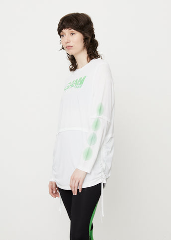 Active Mesh Layered Long Sleeve T-shirt