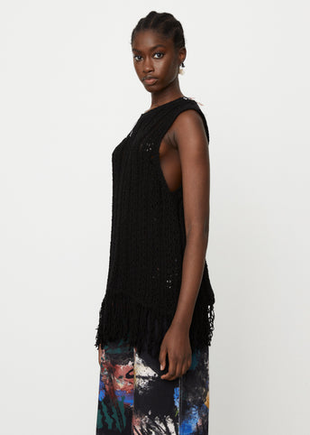 Gorden Cable Knit Vest