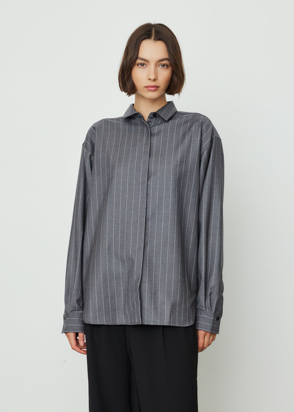 Oversized Wool Shirt