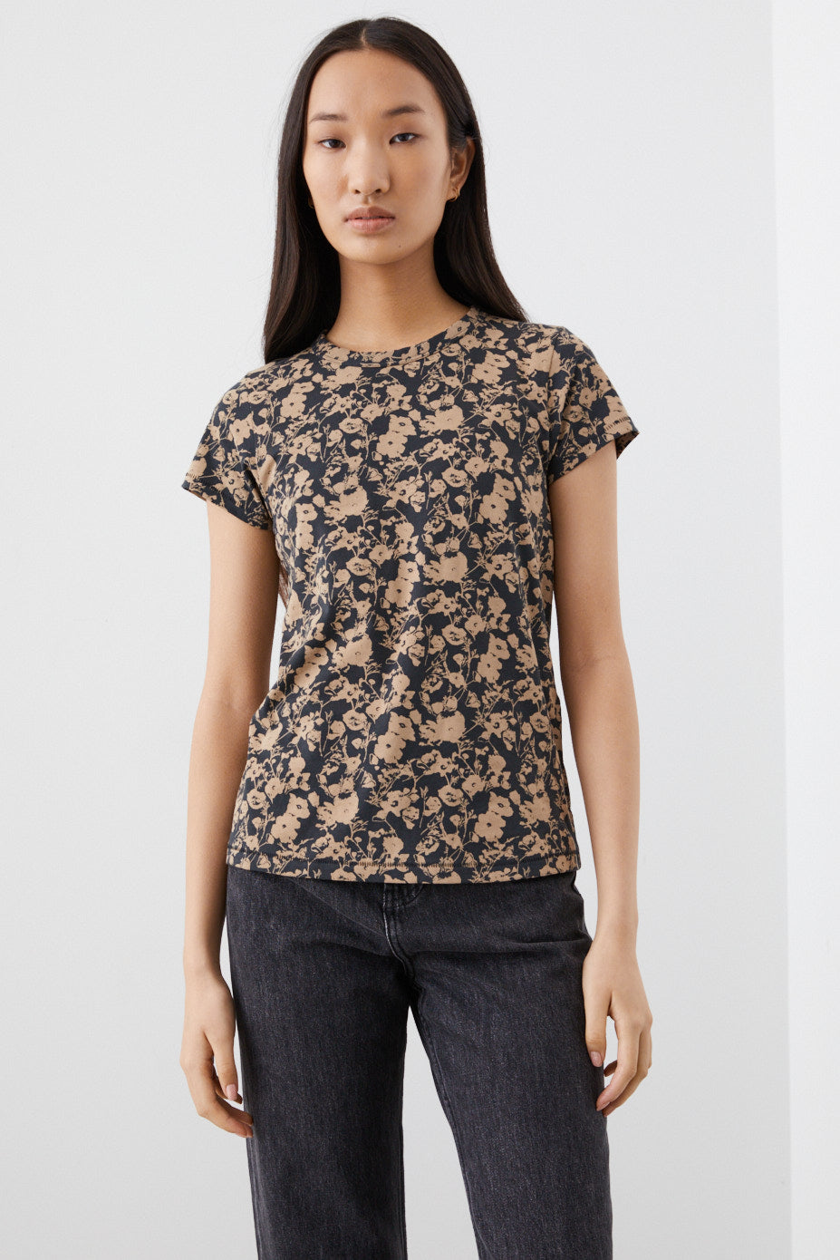 All Over Dark Poppy T-Shirt