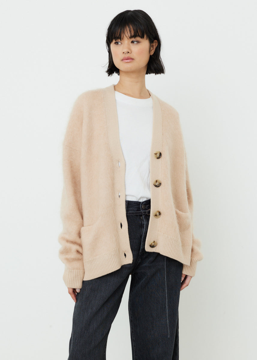 ACNE STUDIOS 19AW RIVES MOHAIR CARDIGAN - カーディガン