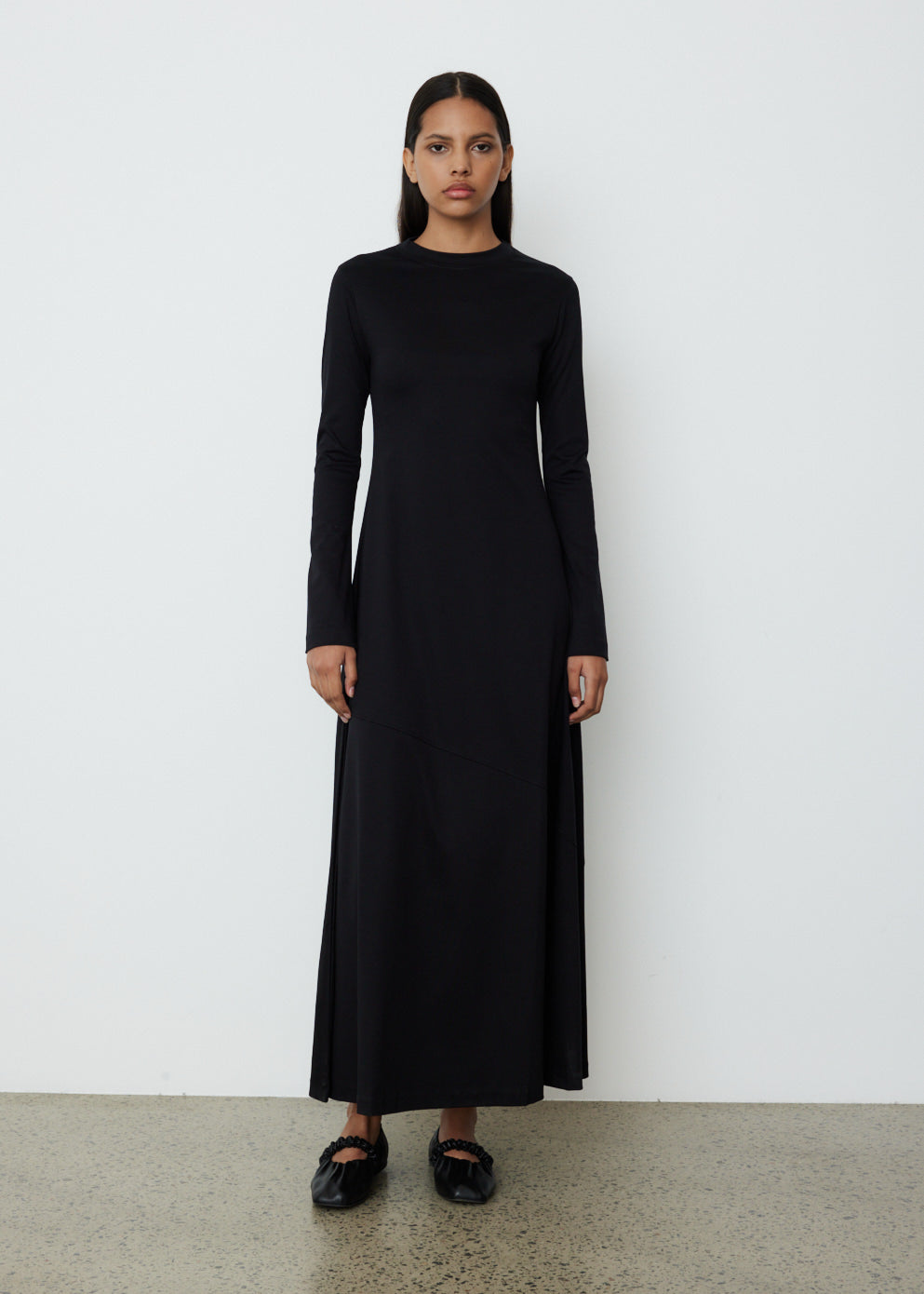 0053 Long Jersey Dress