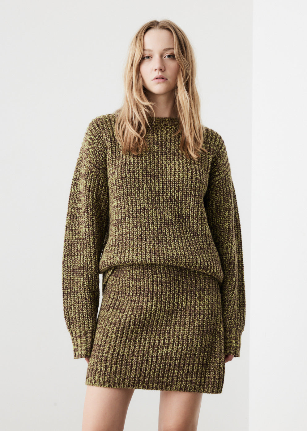 Chunky Melange Jumper