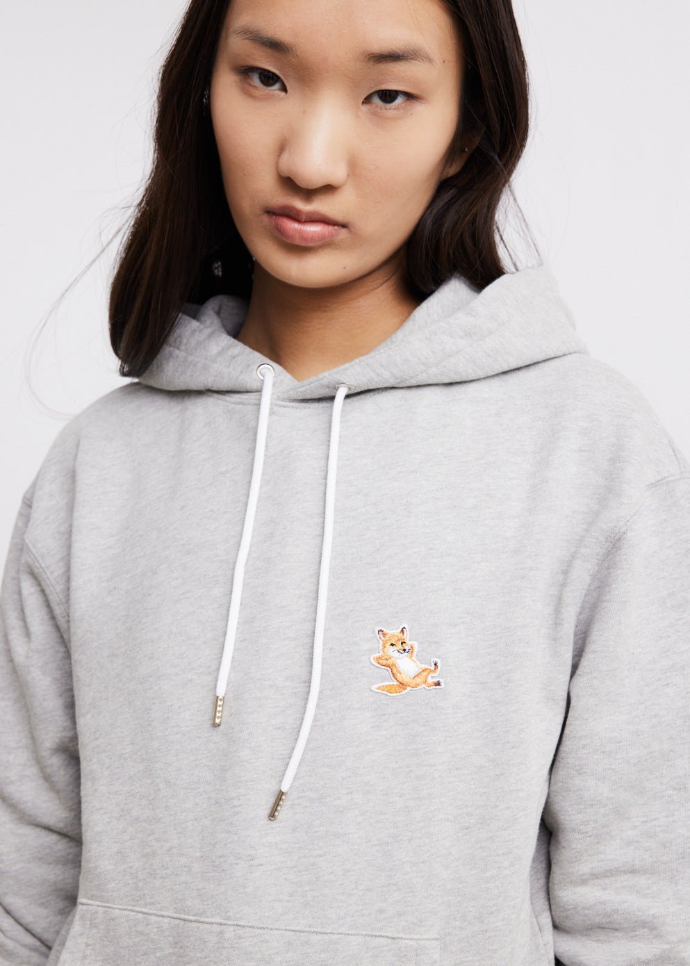 Chillax Fox Patch Classic Hoodie