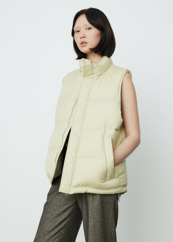 Suvin High Count Cloth Down Vest