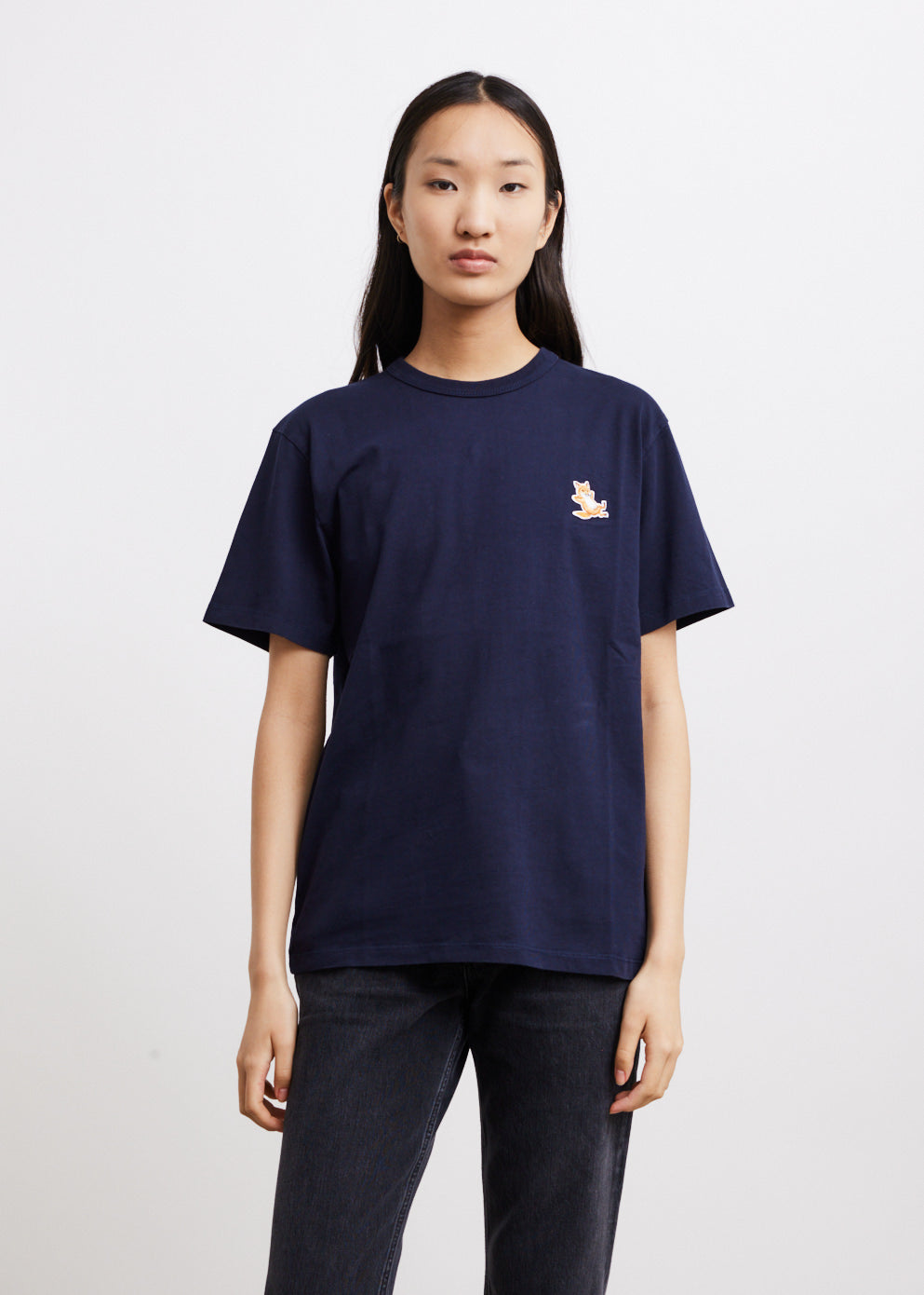 Chillax Fox Patch Classic T-Shirt