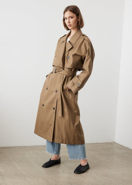 Cotton 2025 trench coat