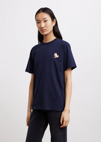 Chillax Fox Patch Classic T-Shirt