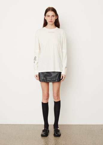 Light Jersey Layered Long Sleeve T-Shirt