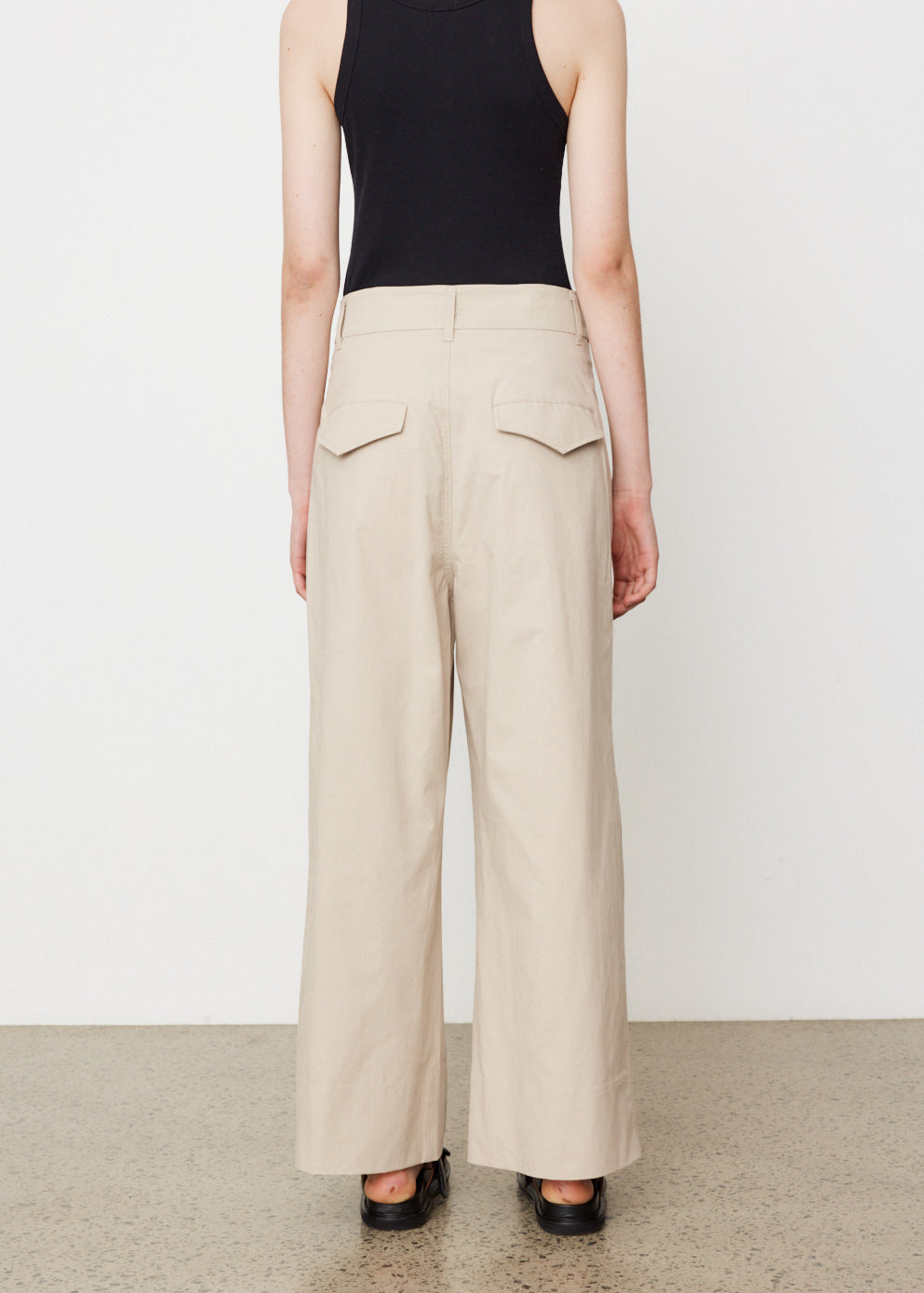 ASOS EDITION pleat front pants in ivory  ASOS
