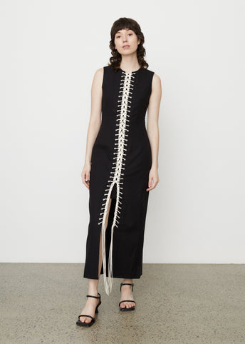 Macrame Panel Dress